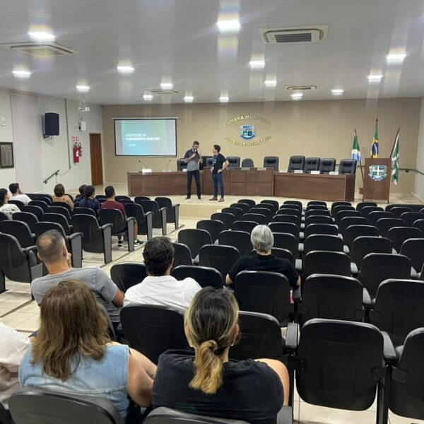 Apresentação do Plano Municipal de Cultura em Bonito, MS